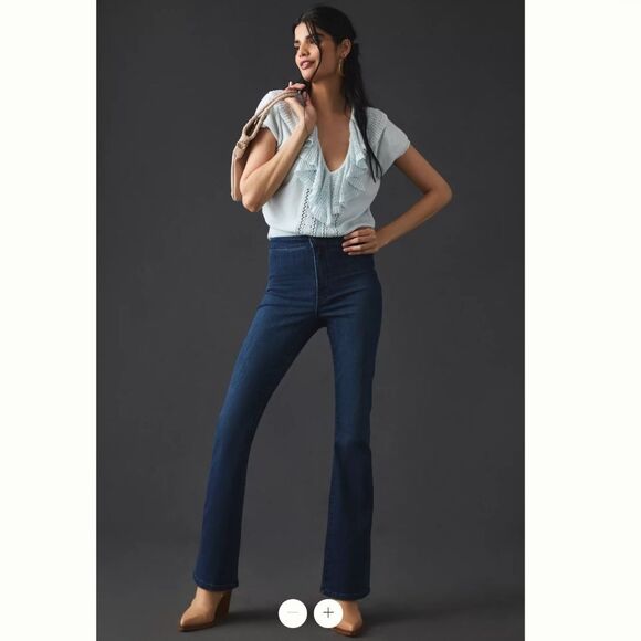 Anthropologie Pilcro Clean Flare Jeans - Picture 1 of 6